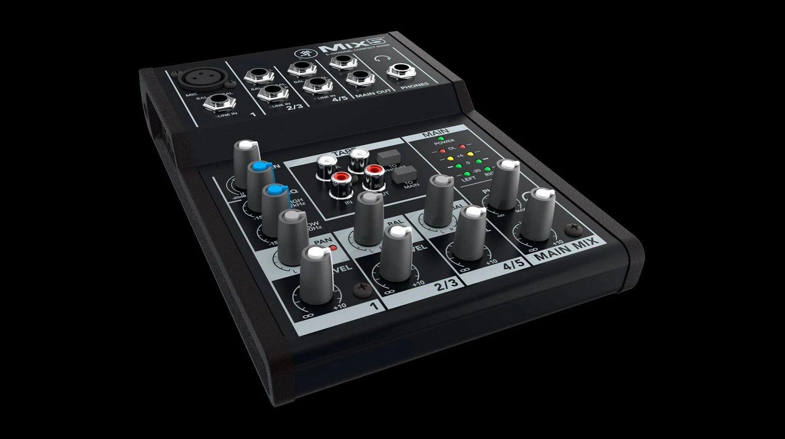 Mikser audio Mackie Mix5, 5 kanale, i zi