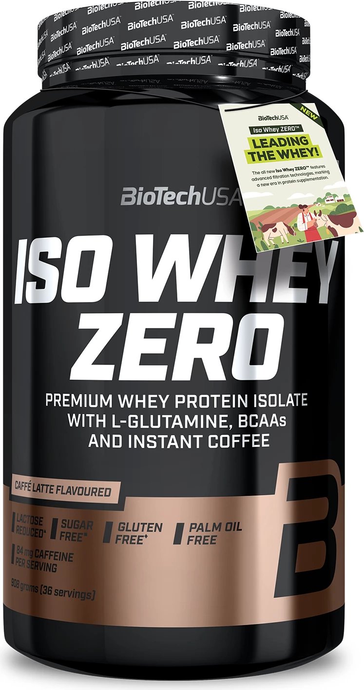 Iso Whey Zero 908g Caffe Latte