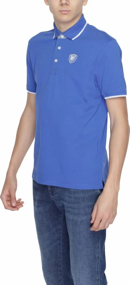 Maicë polo Blauer për meshkuj, e kaltër