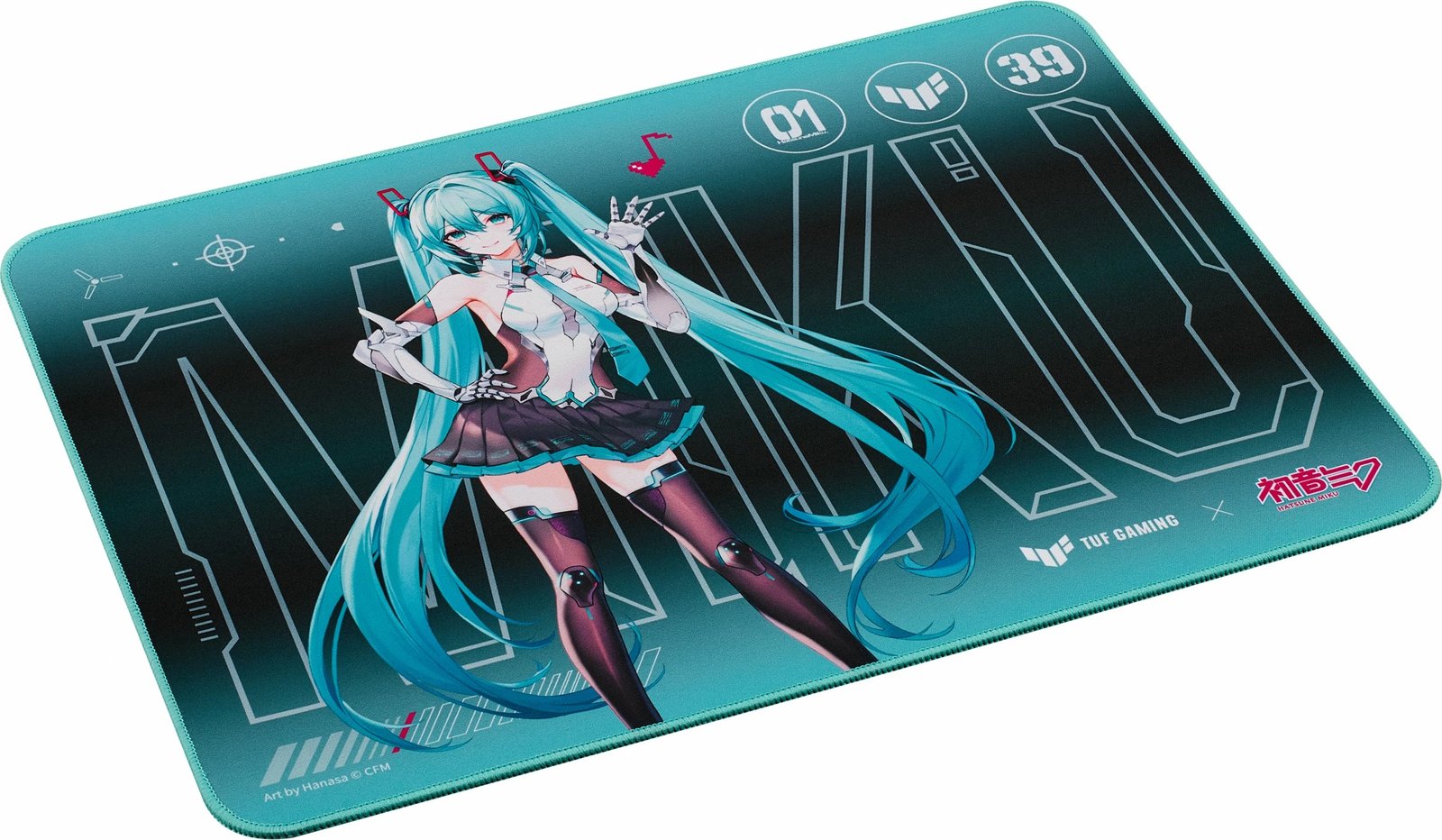 Mauspad ASUS TUF Gaming P1 Hatsune Miku Edition