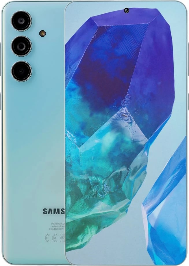 Celular Samsung Galaxy M55, 6.7", 8 GB RAM, 256 GB, 5000 mAh, Gjelbër