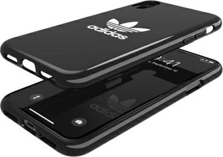 Mbështjellës Adidas OR Snap Case Trefoil për iPhone X/XS, zi