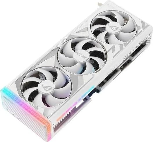 Kartelë grafike ASUS GeForce RTX 4080 SUPER ROG STRIX OC WHITE 16GB DLSS 3 Kartelë grafike ASUS GeForce RTX 4080 SUPER ROG STRIX OC WHITE 16GB DLSS 3