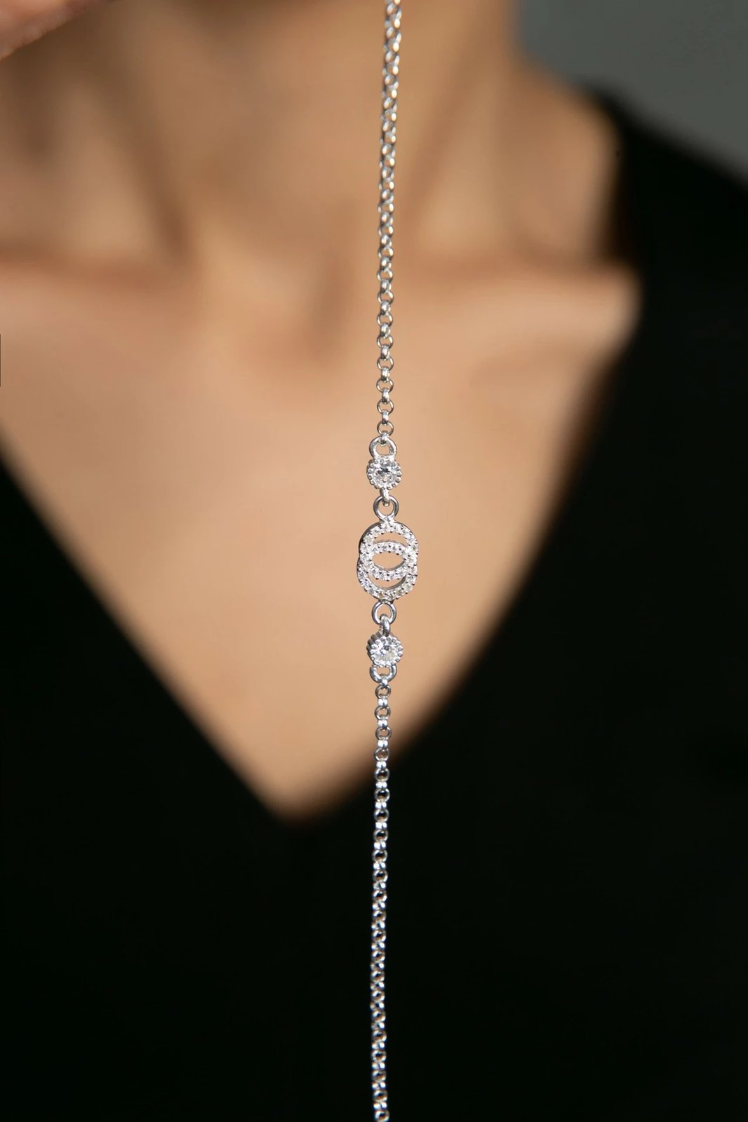 Byzylyk argjendi Elika Silver, shumëngjyrësh, FA182566