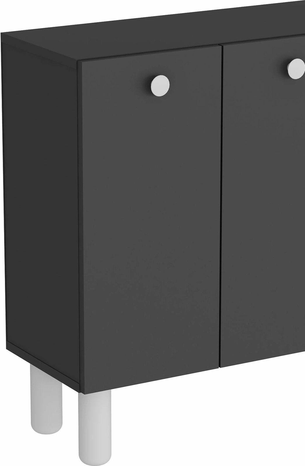 Konsol Skye Decor, Ilay Bohem, antracit-bardhë