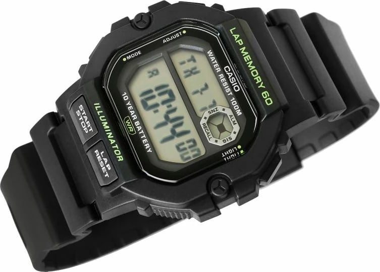 Orë dore unisex Casio, e zezë