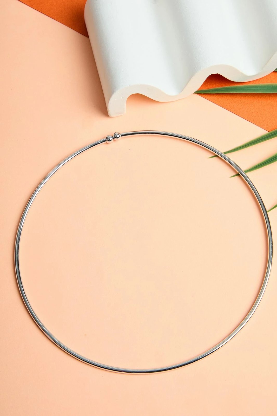 Qafore metalike Elika, ngjyrë argjendi, CK9979G