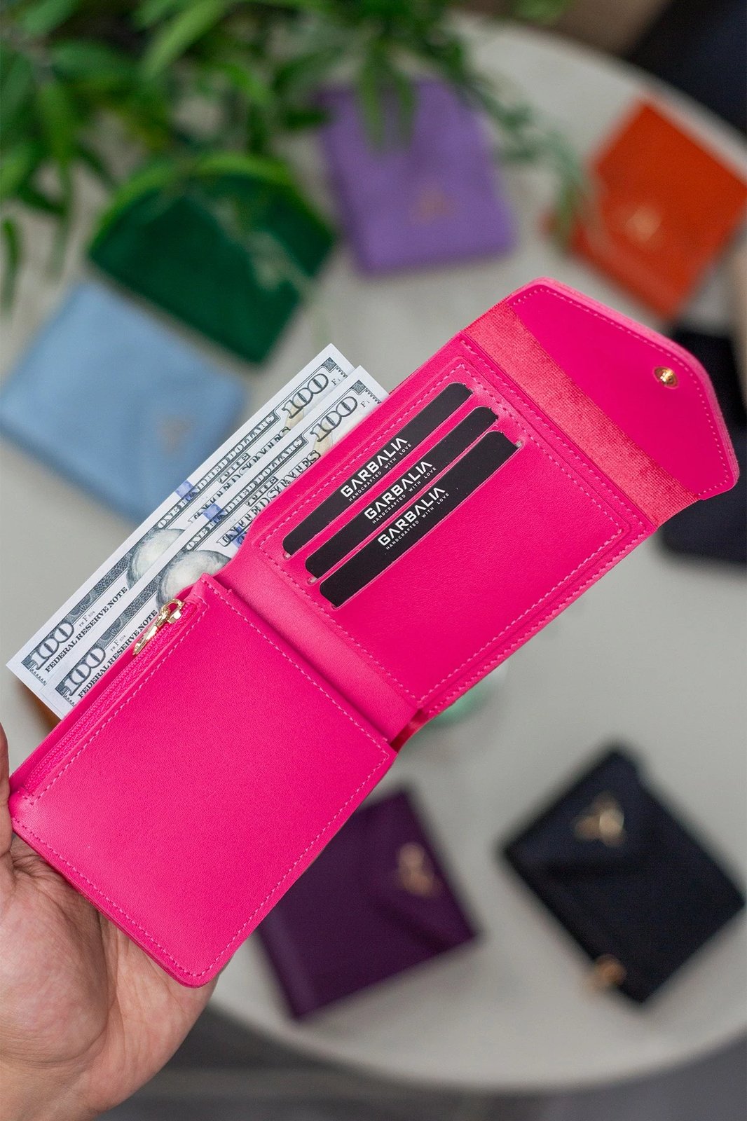 Portofol për gra, Zoozie Bags, fuchsia, Peru