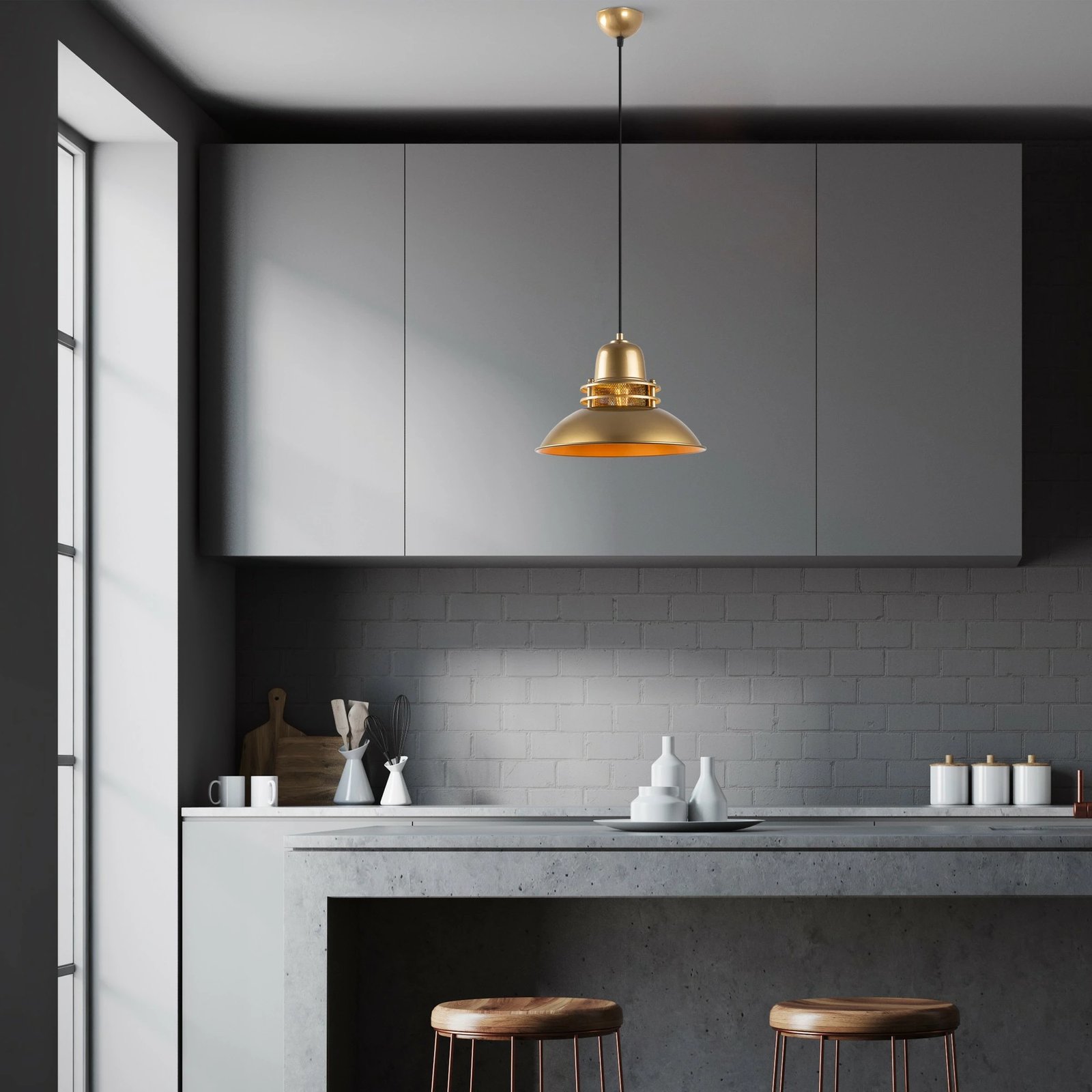 Llambë tavani Opviq, Tıbet - 3735 - 1, ngjyrë ari