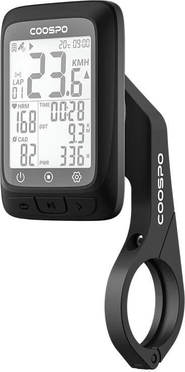 Kompjuter biçiklete Coospo BC107, GPS & ANT+, i zi