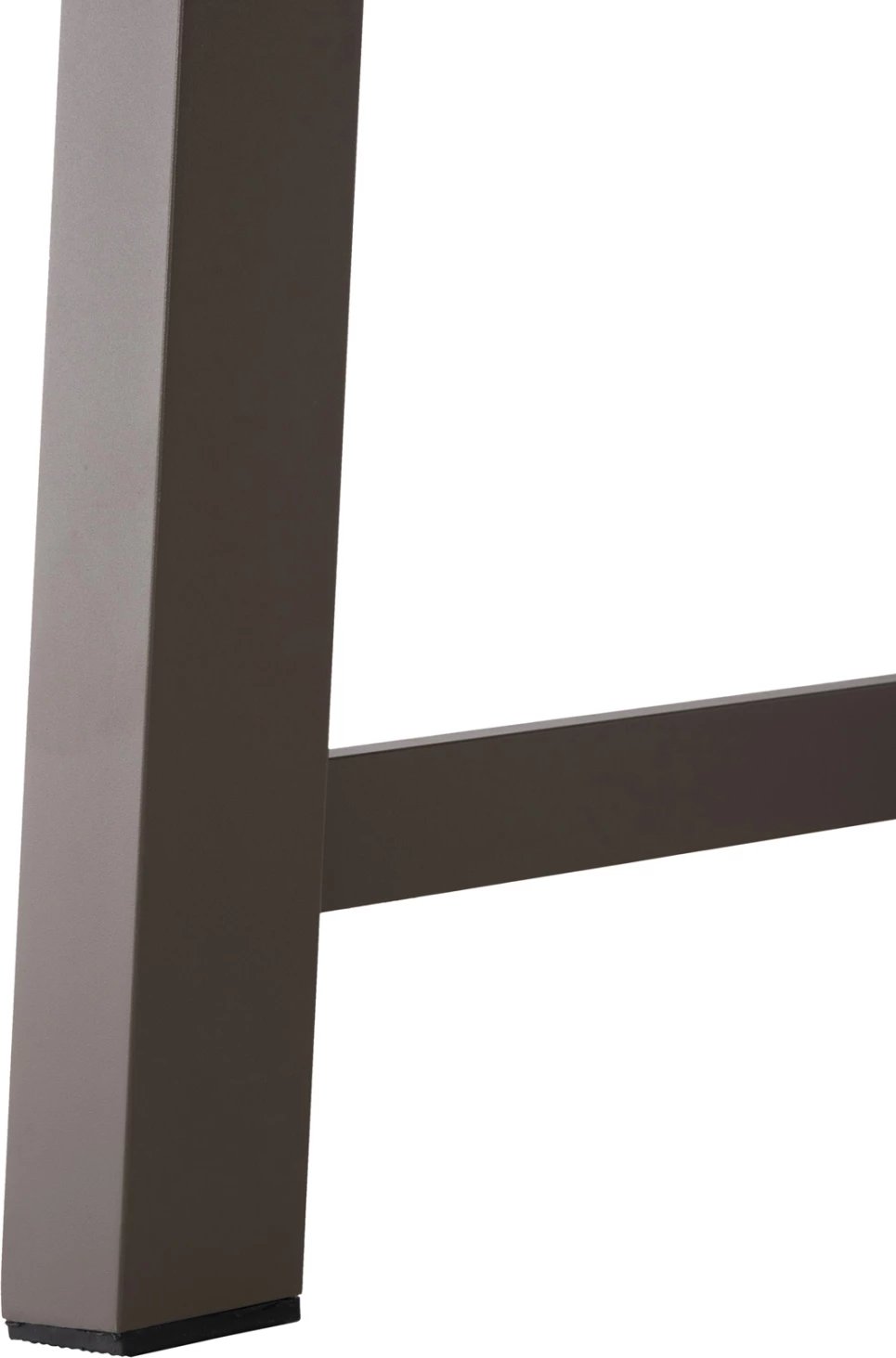 Tavolinë alumini për jashtë, GOBAR FH6060.04, ngjyrë shampanjë me sipërfaqe tavoline si dru, 240x105x75 cm