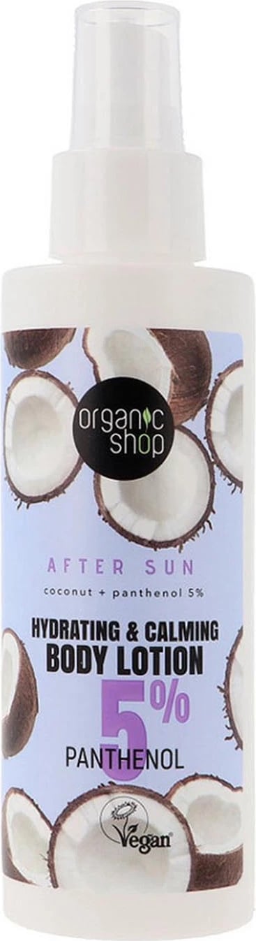 Locion trupi Organic Shop Coconut & Panthenol 5%, 150ml