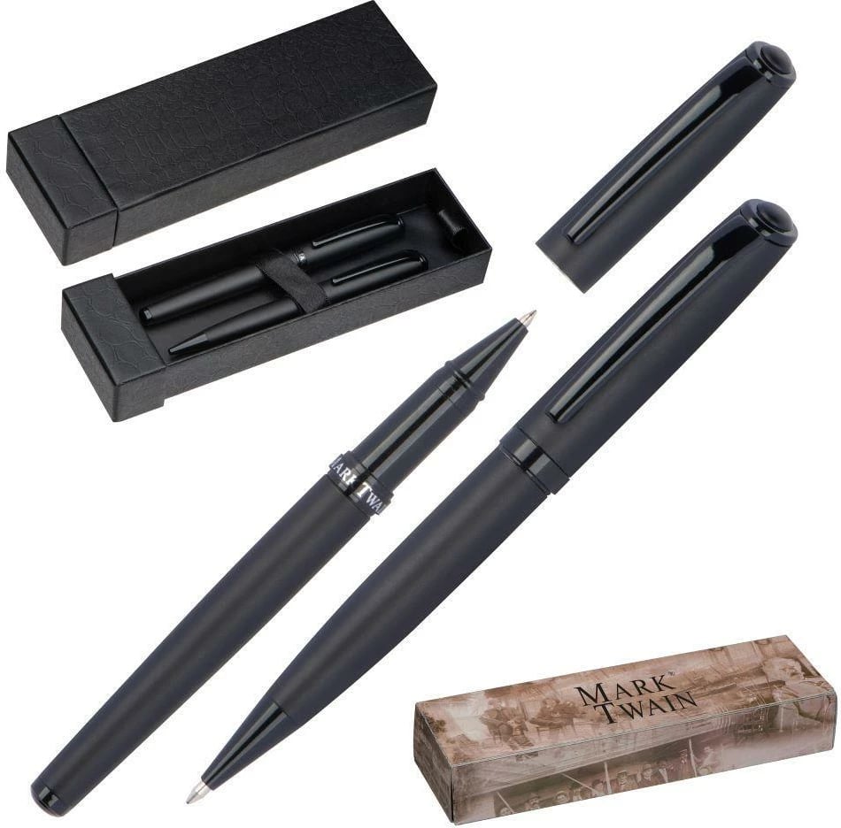 Set lapsash luksoz MACMA, metal, H14.4xØ1.1cm, Ngjyrë e zezë Set lapsash luksoz MACMA, metal, H14.4xØ1.1cm, Ngjyrë e zezë