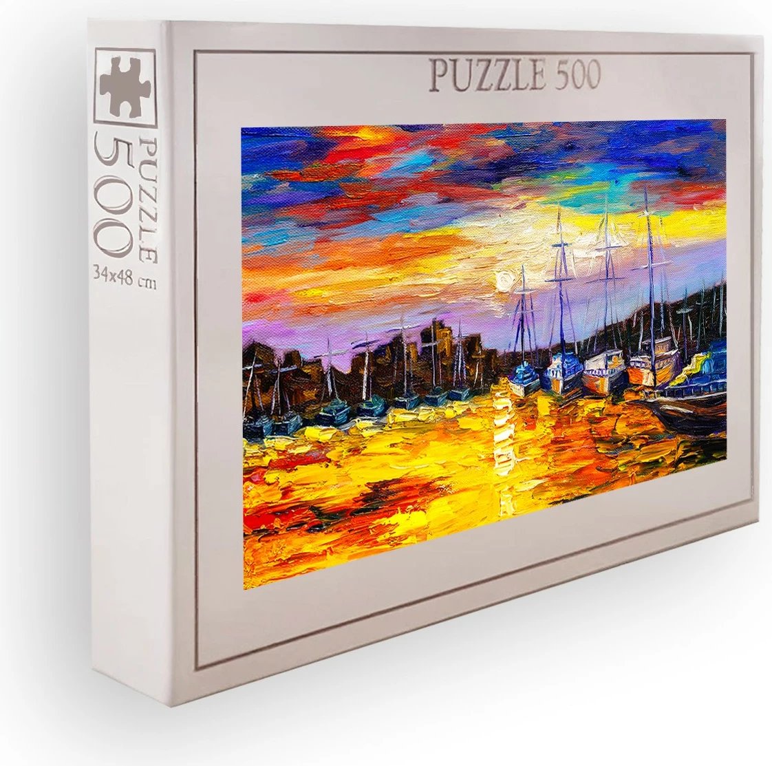 Puzzle 500 copë, shumëngjyrësh, Evila Originals, PZL_0144_500