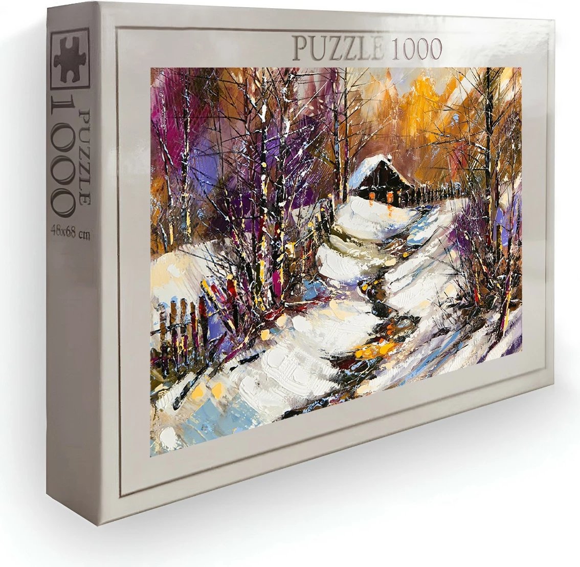 Puzzle 1000 copë, Evila Originals, shumëngjyrësh, PZL_0156_1000