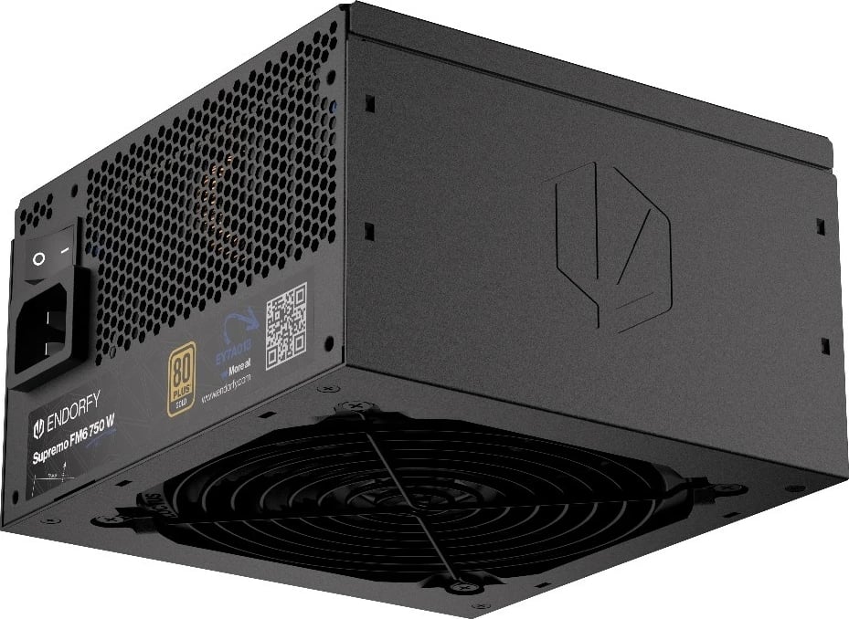 Kasë energjie Endorfy Supremo FM6 Gold 750W, modular, e zezë Kasë energjie Endorfy Supremo FM6 Gold 750W, modular, e zezë