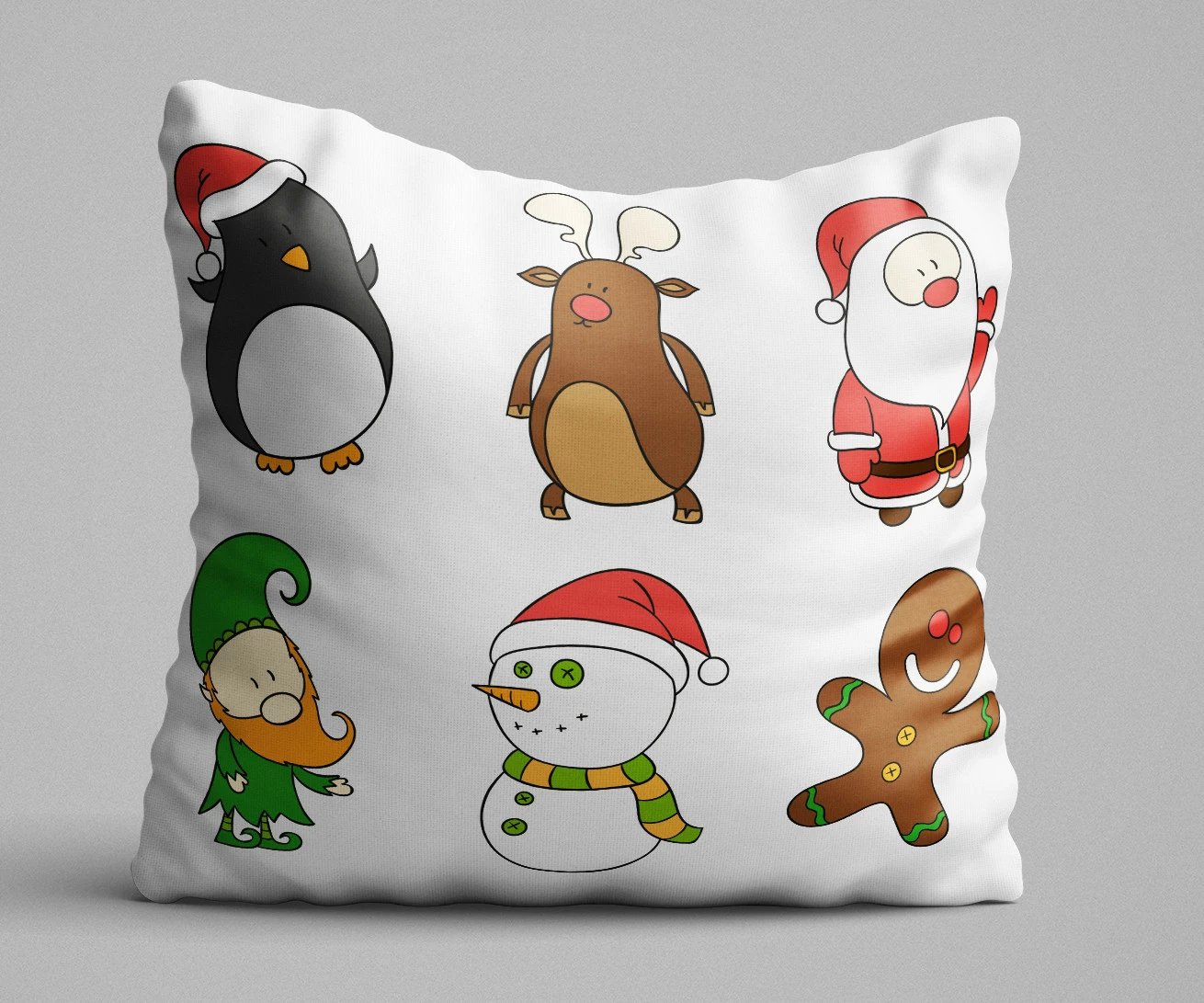 Jastëk Aberto Design, KRLNTXMAS-11, shumëngjyrësh, 43x43cm