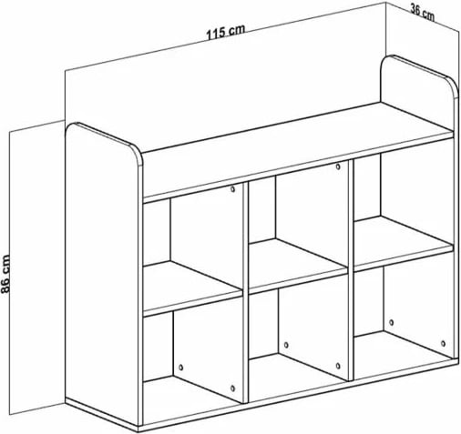 Konsolë Hanah Home, Saka 2, e bardhë