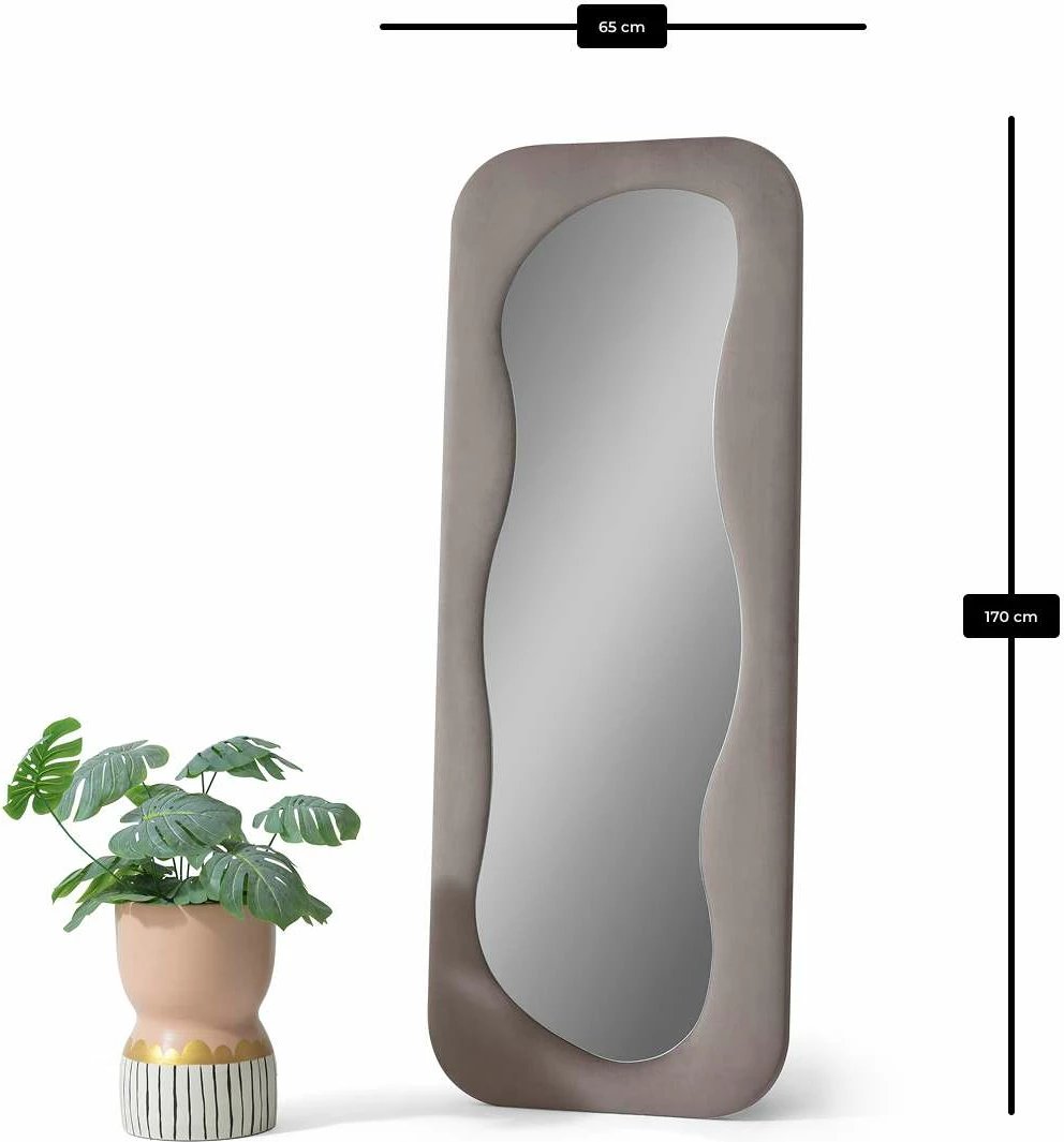 Pasqyrë e gjatë Cheval, ngjyrë mink, Skye Decor