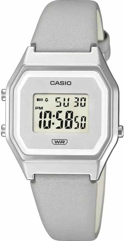 Orë dore për femra Casio, gri