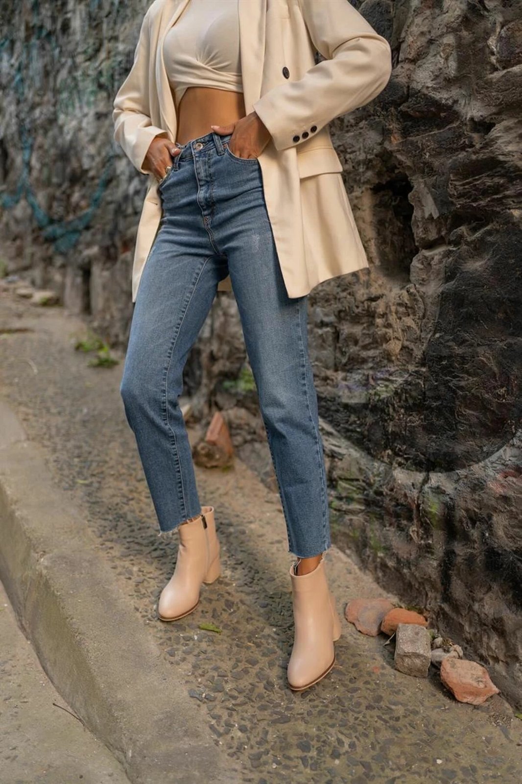 Çizme për femra, ngjyrë mink, Jumeon, MK1345021KR20-003