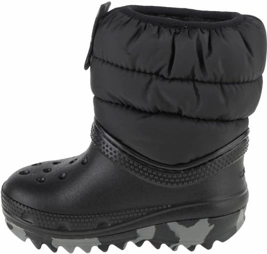 Çizme për fëmijë Crocs, të zeza