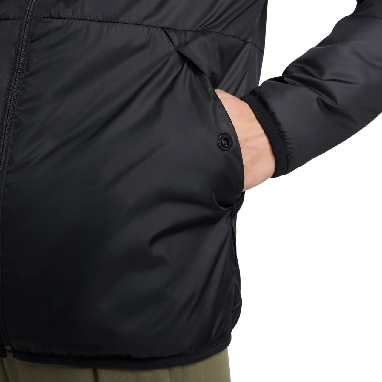 Jakne shiu për femra Nike, e zezë