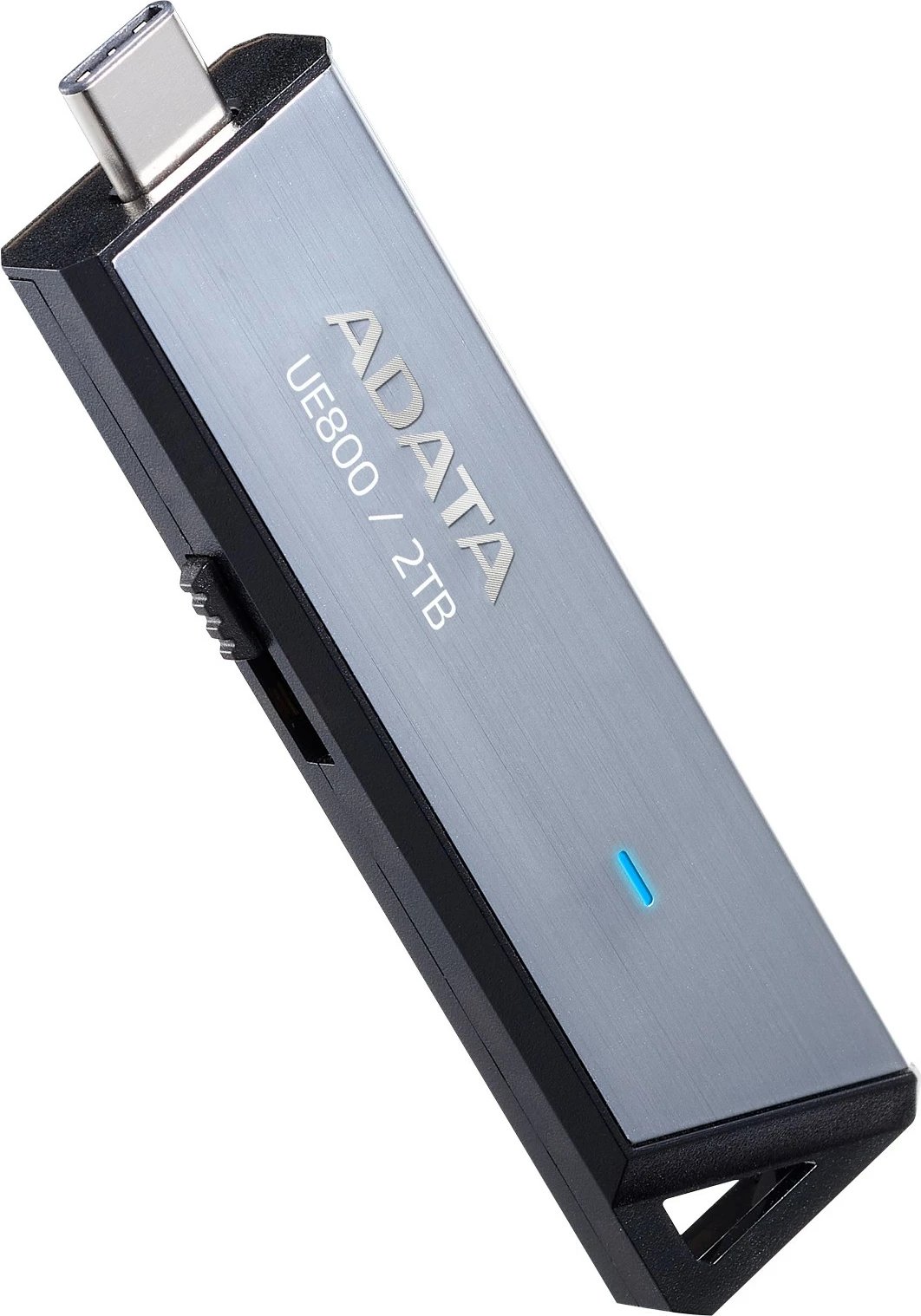 USB stick ADATA UE800 2TB, USB-C 3.2, alumini i brushuar