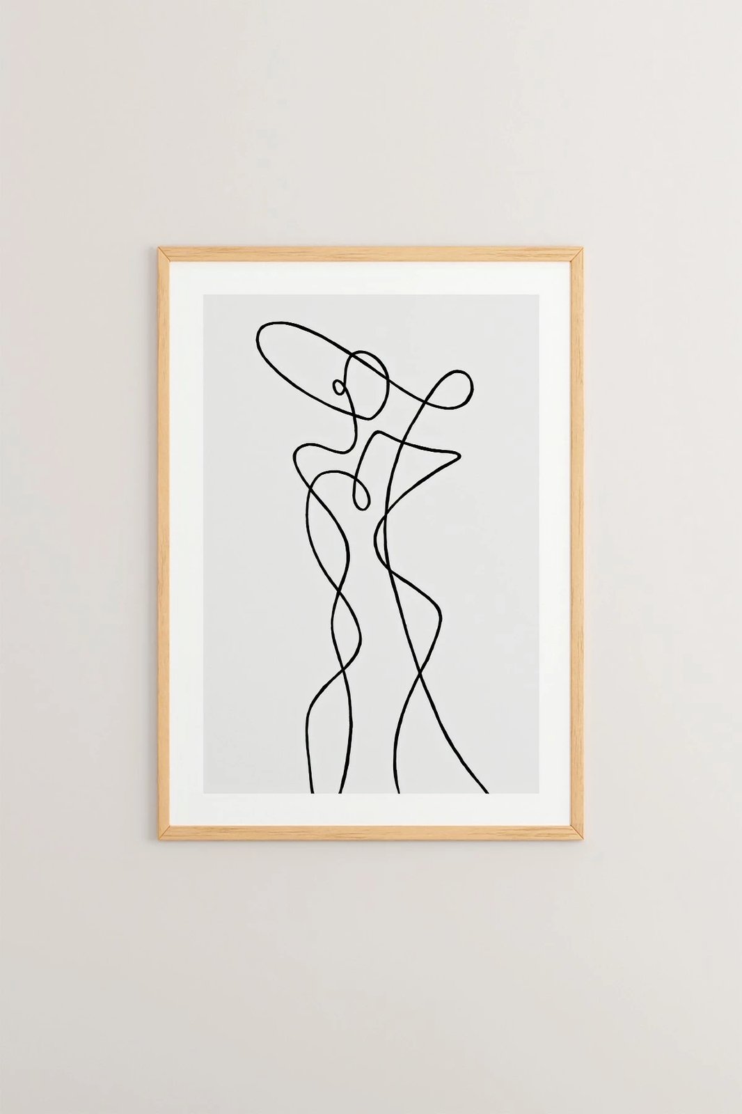 Pikturë dekorative me kornizë, Wallity, Tekhamcerceve6, shumëngjyrëshe, 33x48cm