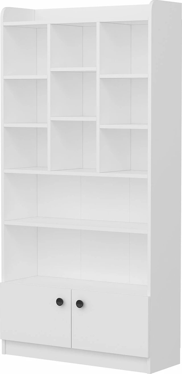 Raft librash Hanah Home, Tokyo, i bardhë