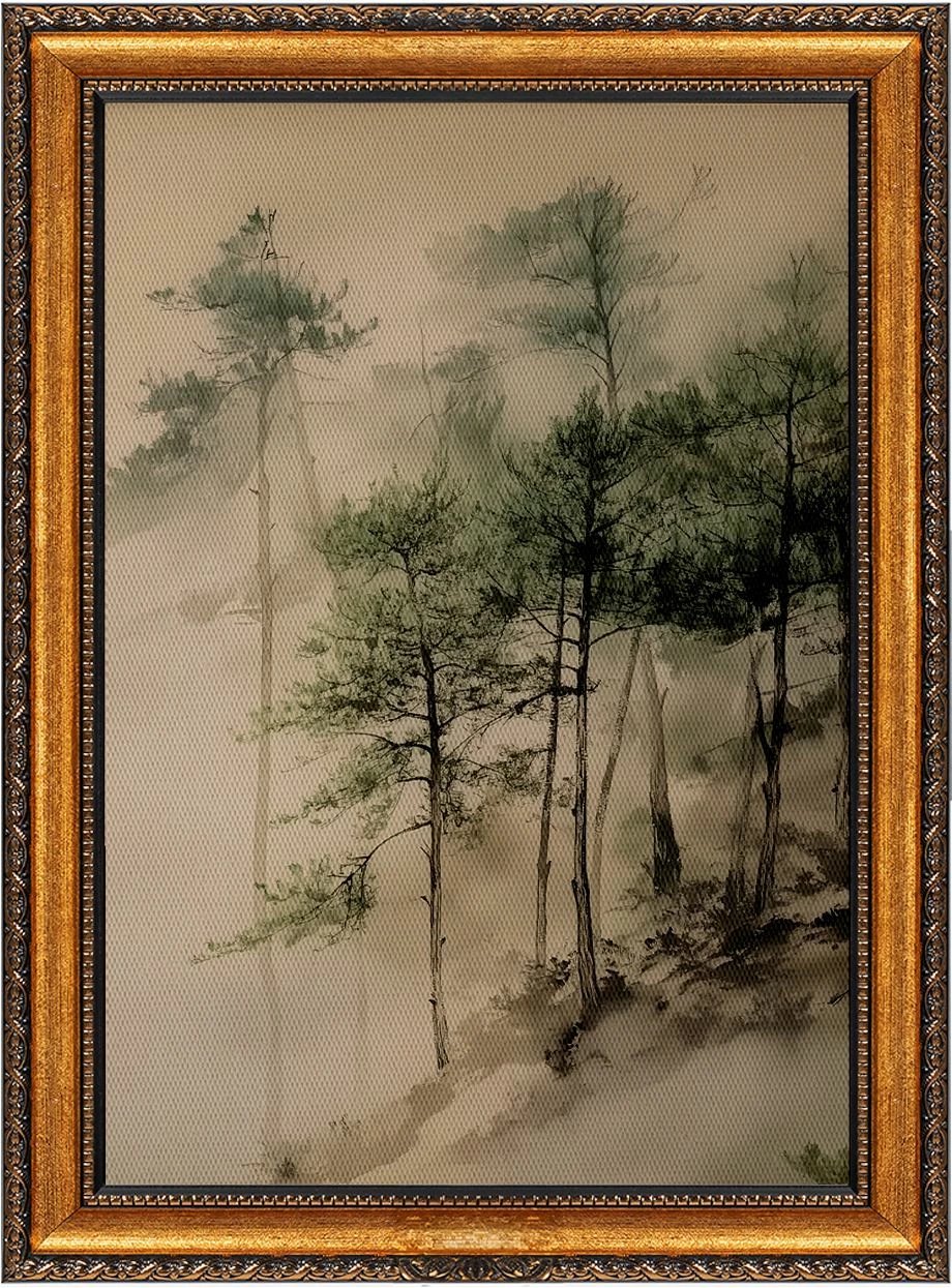 Pikturë dekorative në kanavacë me kornizë, shumëngjyrëshe, 40x60cm