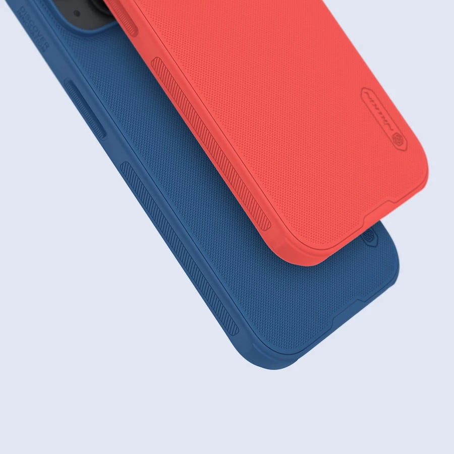 Mbështjellës Nillkin Super Frosted Shield Pro për iPhone 15 Plus, i zi