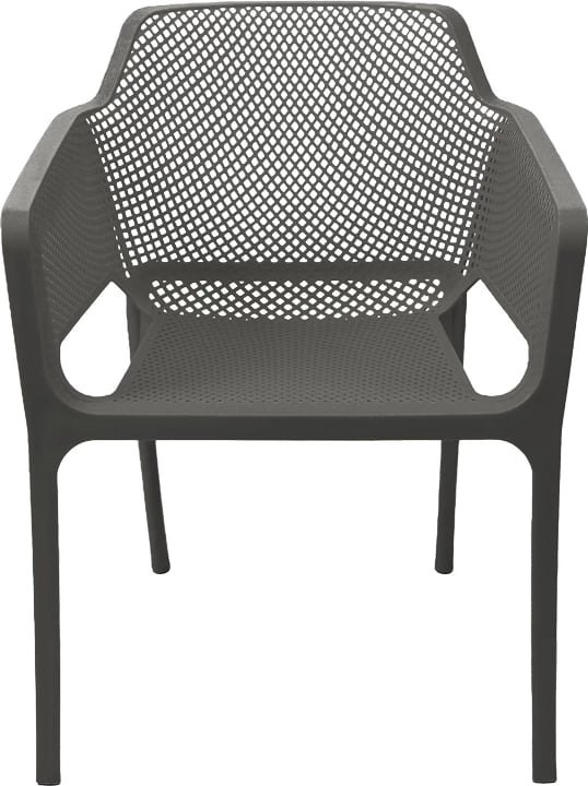 Karrige Oviez pp, ngjyrë anthracite, 59x58x79cm