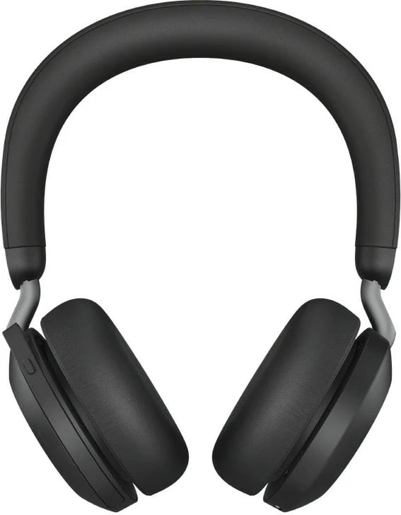 Kufje Jabra Evolve2 75, Stereo, Bluetooth, USB-C, për Microsoft Teams, e zezë