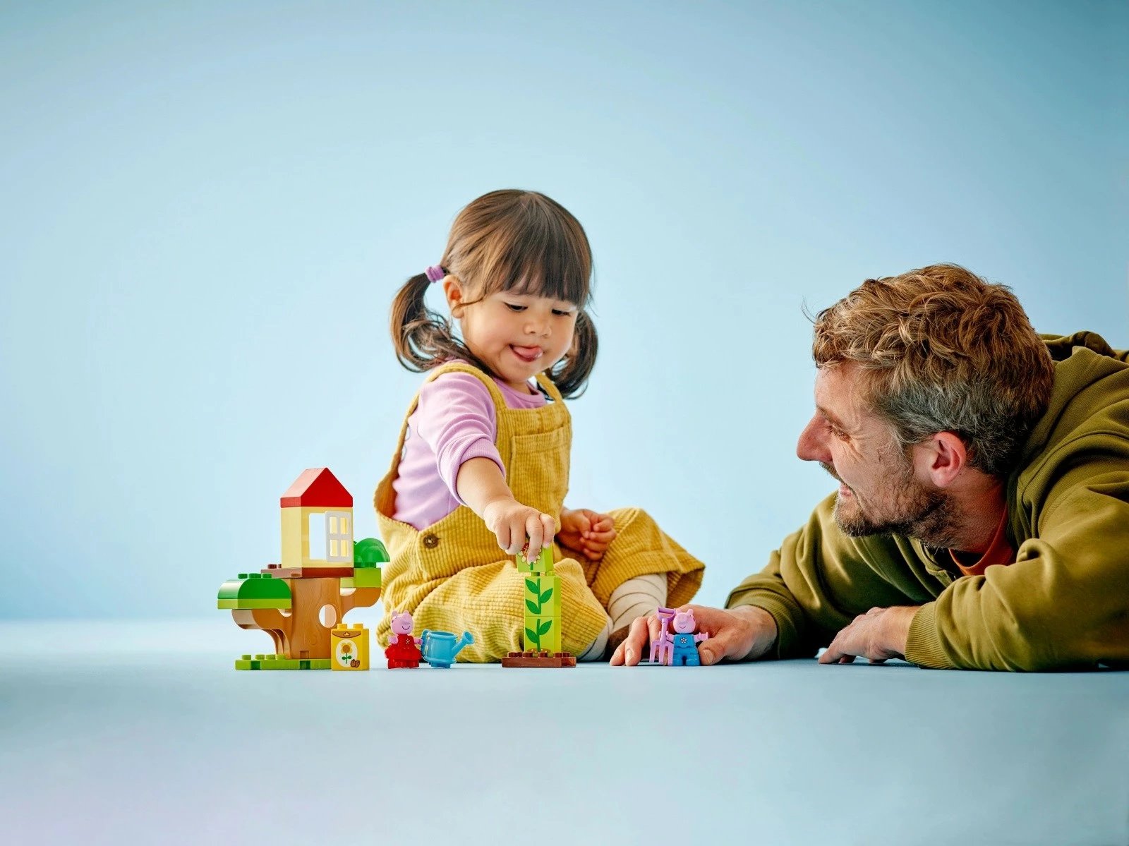 Set ndërtimi LEGO DUPLO Peppa Pig 10431, Kopshti dhe Shtëpiza në pemë, 20 pjesë
