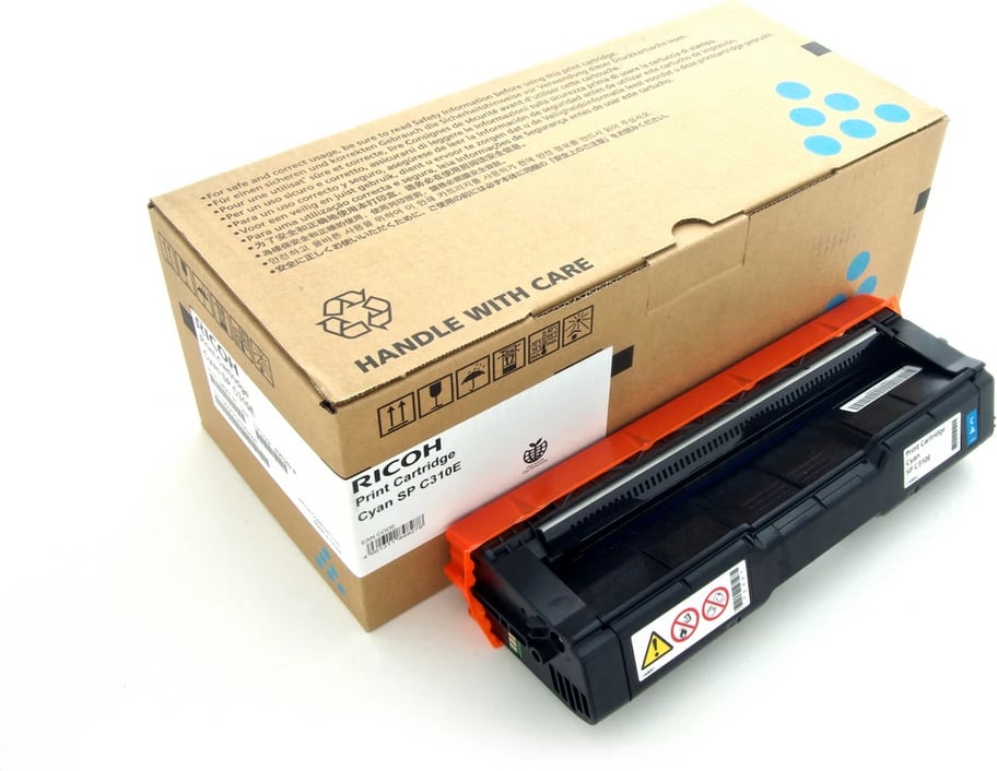 Toner, Ricoh, 407641 Type SP C310, kapacitet printimi 2500 faqe, cian