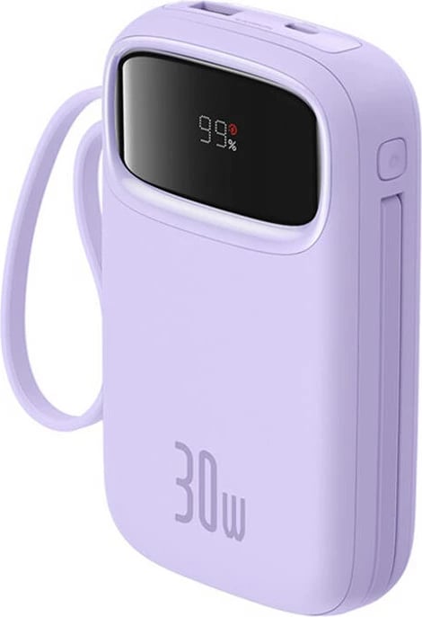 Powerbank Baseus QPow 2, 10000mAh, 30W, 2xUSB-C, vjollcë