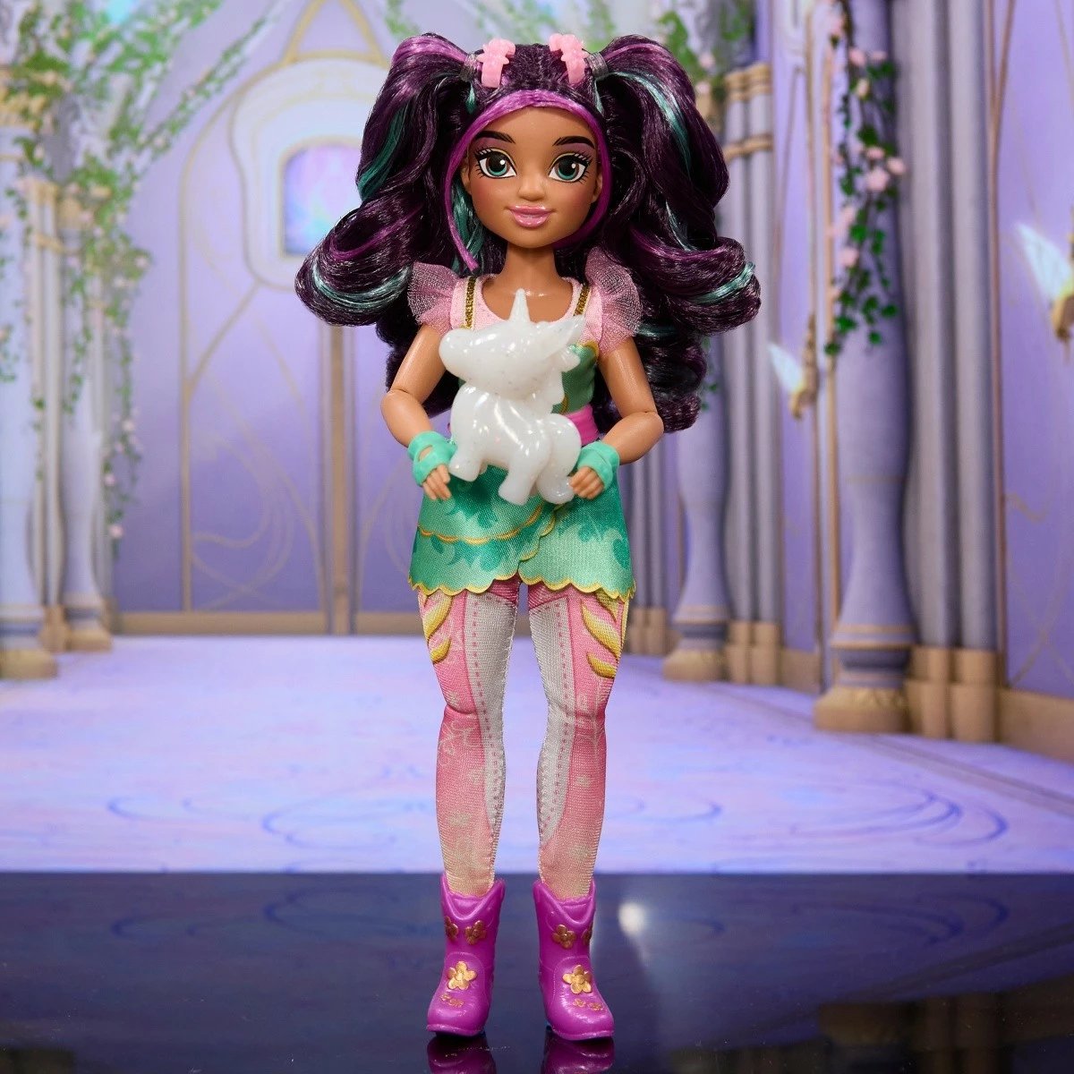 Kukull lodër Spin Master Unicorn Academy Fashion Ava, 24 cm, për vajza