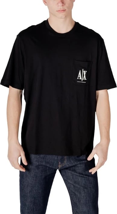 Maicë për meshkuj Armani Exchange, e zezë