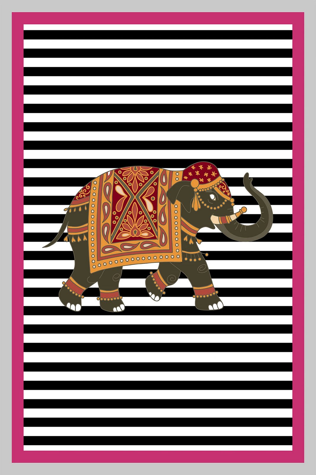 Qilim për korridor, shumëngjyrësh, Conceptum Hypnose, WOOKECE032, 80x200cm