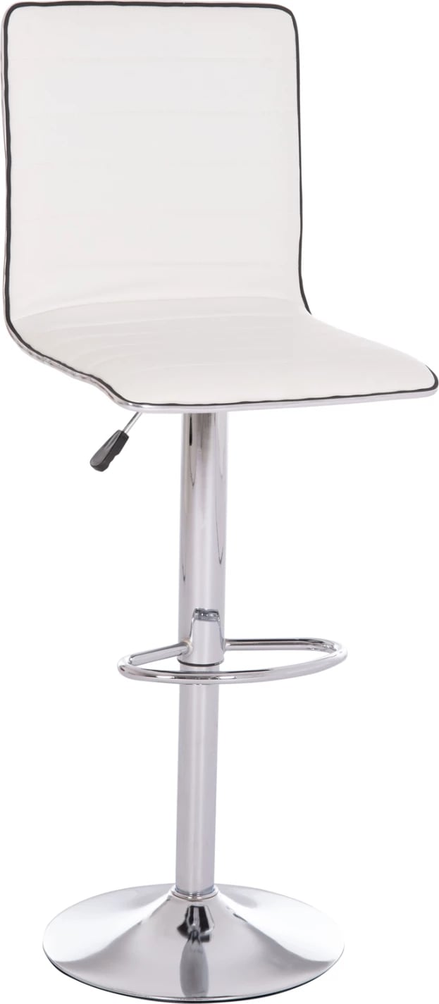 Karrige për bar rrotulluese NEXUS, lëkurë sintetike e bardhë, FH209.22, set 2 copë, 43x47x116cm