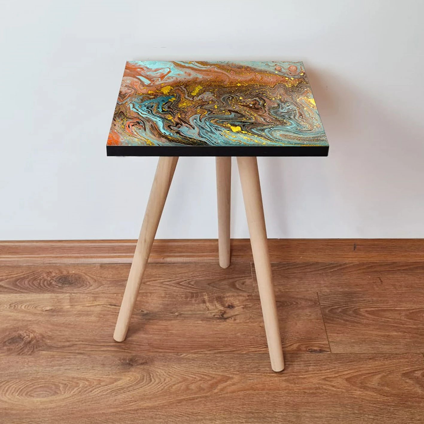 Tavolinë anësore Skye Decor, Shp280, shumëngjyrëshe