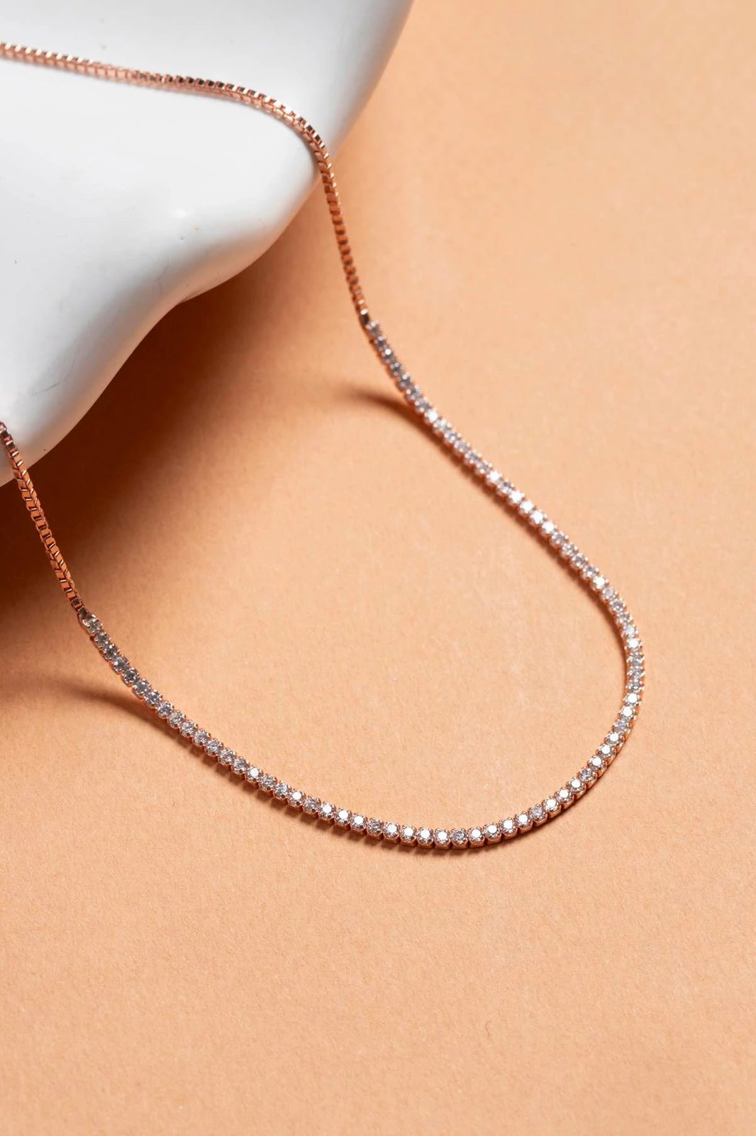 Qafore argjendi ngjyrë rozë e artë, Jumeon, FA183168R