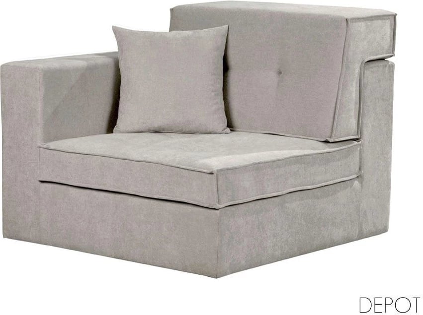 Fotel MEXICO me krah, ngjyrë bezhë WIND 84, 101x101x83