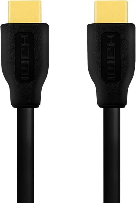 Kabllo HDMI LogiLink CH0101, 2m, 4K/60Hz, E zezë