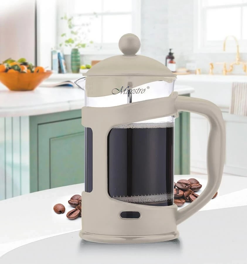 French press Maestro MR-1665, 800 ml, Ivory