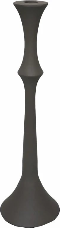 Mbajtëse qirinjsh FINTON, alumin, ngjyrë balte, 11x11x38 cm