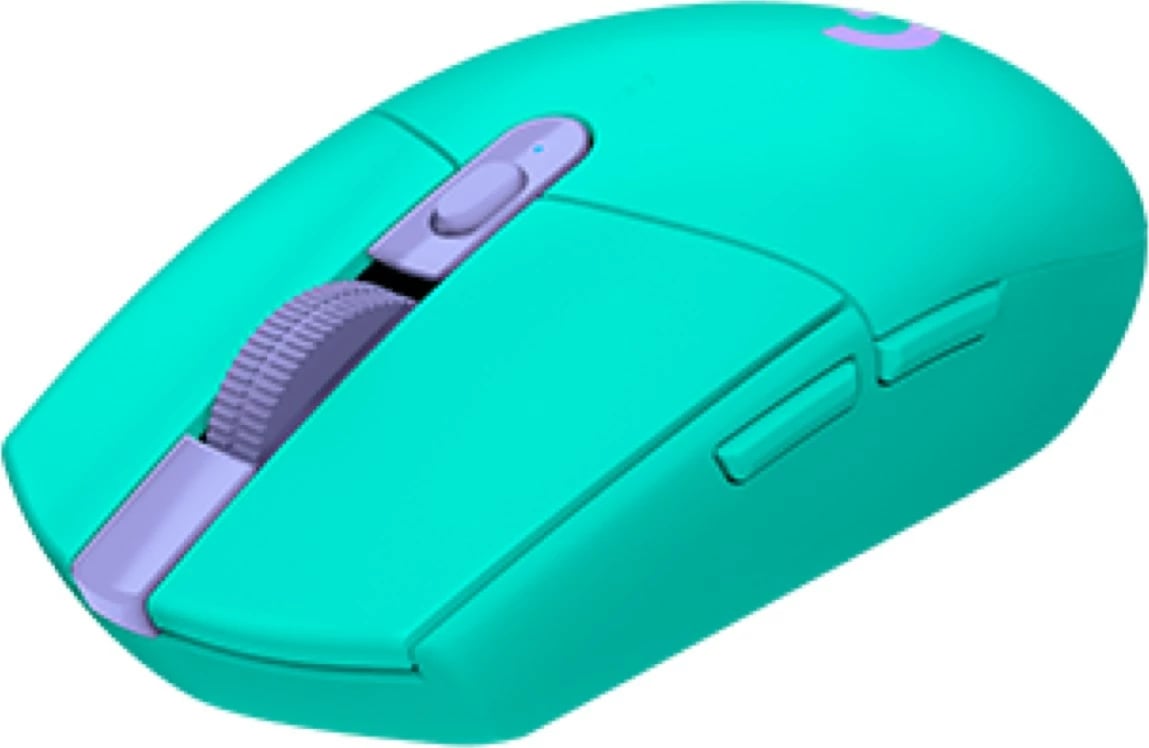 Maus Logitech G305 Lightspeed për lojëra, Mint