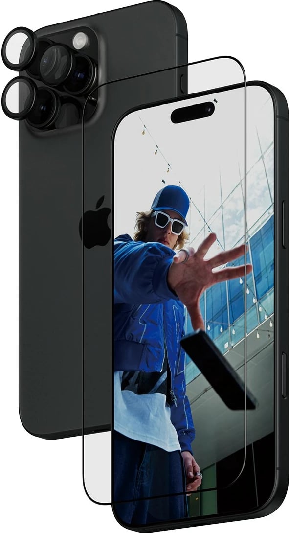 Mbrojtës ekrani PanzerGlass për iPhone 16 Pro Max, transparent