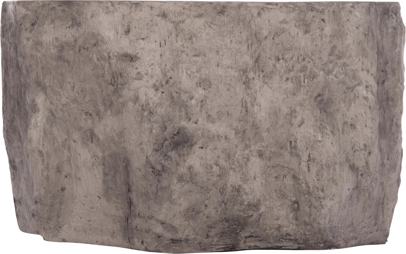 Konsolë INTERON, formë shkëmbi, fibër-cement, ngjyrë gri, 120x50x71cm
